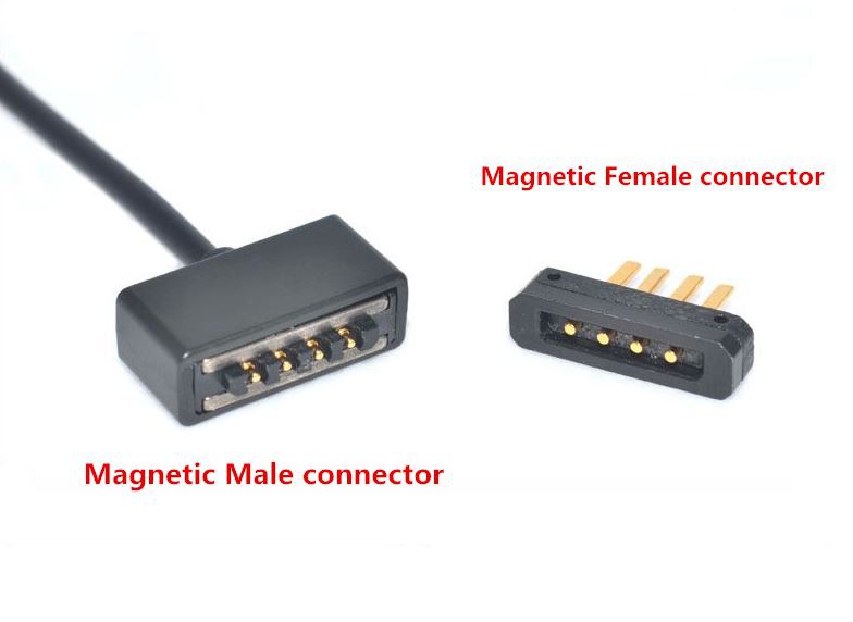 4 pin magneticPogo pinconnector