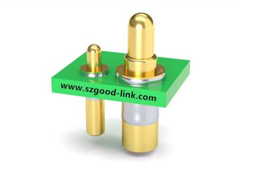 Piercing wave soldering pogo pin