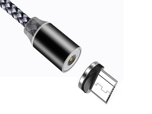 Spring loaded magnetic connector