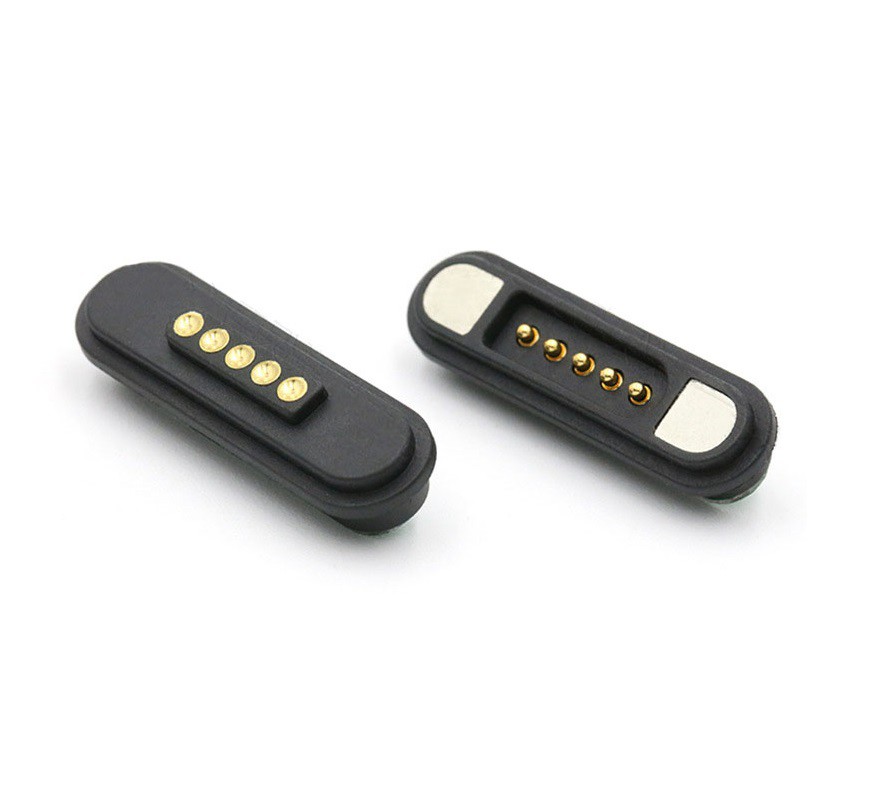 Spring-loaded Battery Charing Pogo Pin Connector