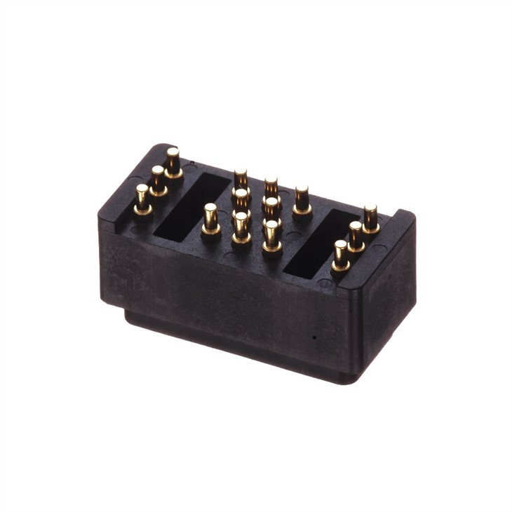 14 Pin Pogo Pin Plated Gold Connector