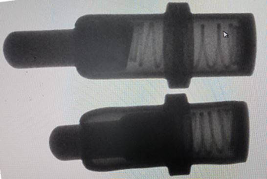 X-RAY testování produktů Pogo pin
