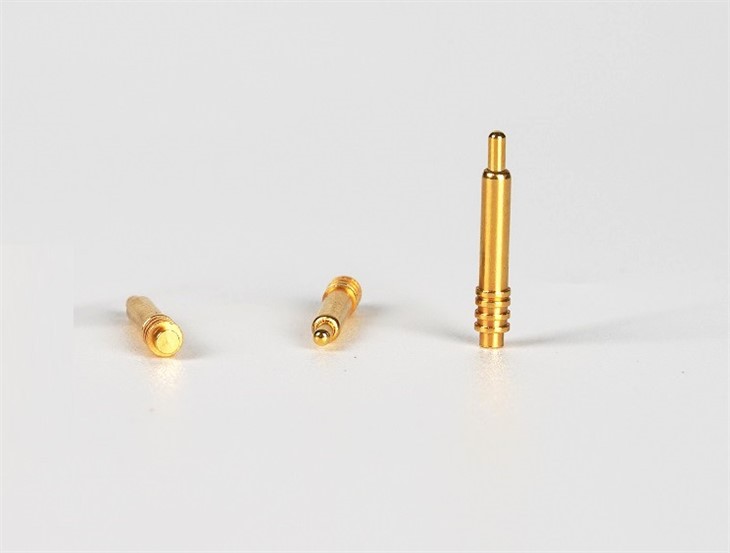 Pozlacená rovná jehla Pogo Pin