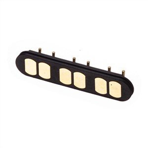 Aktuální konektor pogo kolíku s pravým úhlem