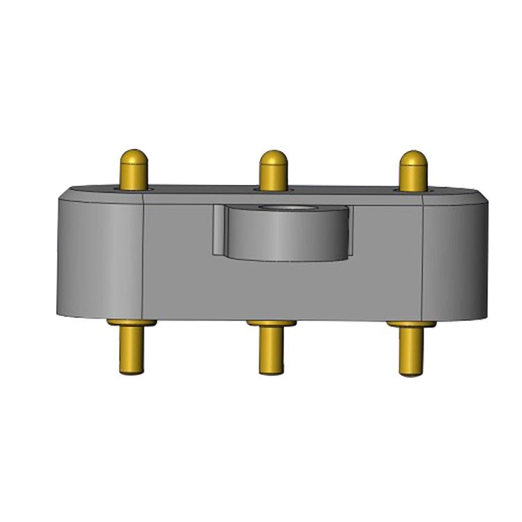 Kruhové konektory s otvorem Pogo Pin