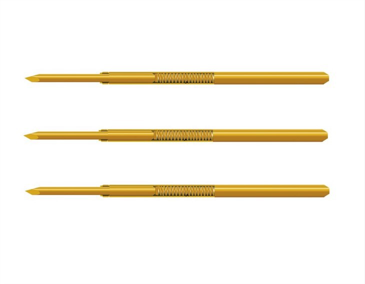 Pružinová-testovací sonda Pogo Pin