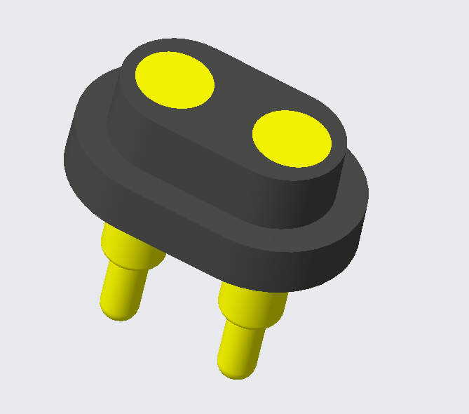 2pinový vodotěsný konektor PogoPin