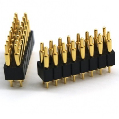 Pogo Pin dvouřadý konektor